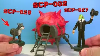 HOW TO MAKE SCP 002 SCP 529  and SCP 527  from Clay | TUTORIAL