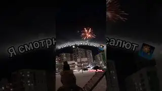 Я смотрю чужой салют   #праздник #новыйгод #салют #рождество #новыйгод2024 #тюмень #сновымгодом