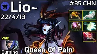 Lio~ plays Queen Of Pain!!! Dota 2 7.21