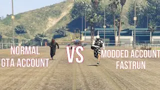 GTA online | Fastrun vs Normal Gta account