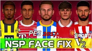 PES 2017 - NSP FACE FIX V2 2023