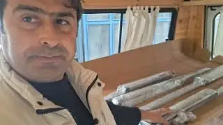 Sineklik ve Perde bir arada olsun isteyenler!!karavan, ev, balkon, ofis için muhteşem çözüm..
