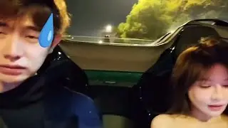 童锦程吸粉加油站大妈！加完油超跑意外被小田撞了？