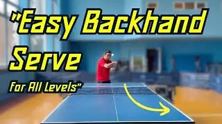Easy Back Hand Serve | 2024