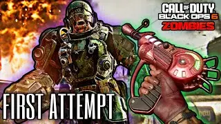 "LIBERTY FALLS" FIRST ATTEMPT *LIVE* GAMEPLAY! (Black Ops 6 Zombies)
