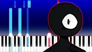 BL4D3 meme - roblox doors animation - tw- flashing lights (Piano Tutorial)