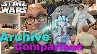 Star Wars the Black Series Archive Comparison