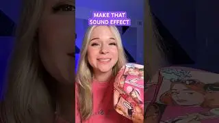 Make That Sound Effect 💄 #shorts #impression #soundeffects