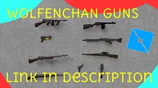 How to add and customize Wolfenchan Guns in Roblox Studio