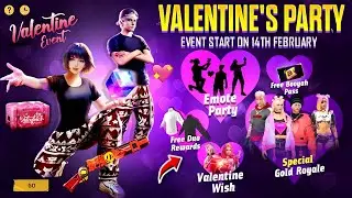 Valentine Event Free Fire 2024😯🔥Free Fire New Event | Ff New Event |New Event Ff