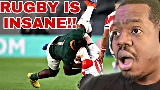 HOW IS RUGBY NOT ILLEGAL?! THESE GUYS ARE ANIMALS!! (FIRST REACTION TO RUGBY)