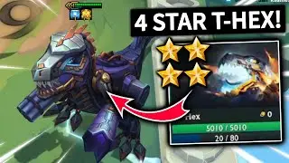 4 STAR T-HEX IS GIGA BROKEN! I Teamfight Tactics Set 9 I TFT RANKED GUIDE