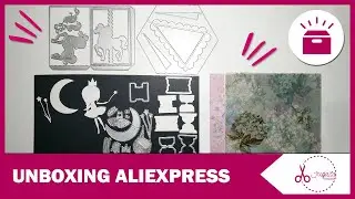 UNBOXING ALIEXPRESS - Papeles y Troqueles Preciosos 😍 | SCRAPBOOKING | JUGASA