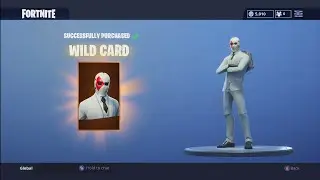 Buying the Wild Card Skin! (White John Wick) - Fortnite: Battle Royale