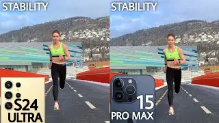 Samsung Galaxy S24 Ultra VS iPhone 15 Pro Max Video Stablization Test