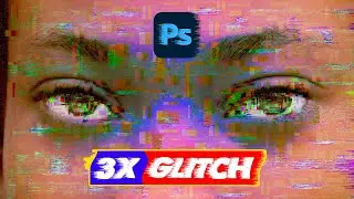3 Ways To Create Glitch Effect in Photoshop!