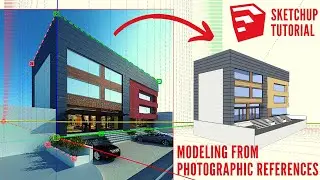 Sketchup Match Photo Tool Tutorial | SketchUp Tutorial