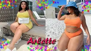 Arlette Jeanett - American fashion model, curvy plus-size model