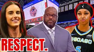Shaquille O' Neal ADMITS HE WAS WRONG about Caitlin Clark! Angel Reese FINALLY has SOLID WNBA Game!