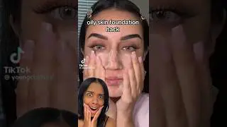Oily Skin Makeup Hack 😍✨