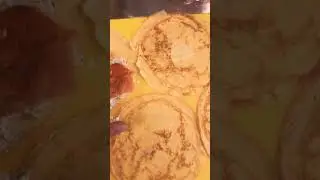 Собираем блинчик с сёмгой