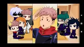 The reaction of the characters of the Jujutsu Kaisen to tiktok . Реакция Магической битвы на тик ток