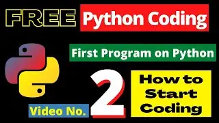 First program in python | Writing program in Pycharm | Setup First Program in python/pycharm