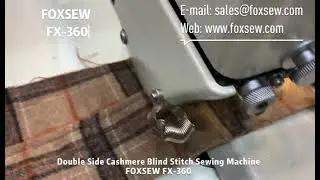 Double Face Cashmere Blind Stitch Sewing Machine