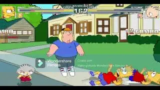 mugen bart and hugo vs stewie and chris