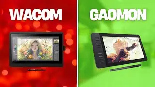 Wacom  vs GAOMON compared