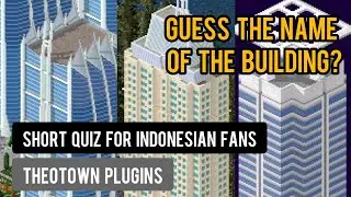 TheoTown Plugins | Part 2 | Quiz for Indonesia fans