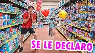 EL HERMANO PEQUEÑO DE MARIANA SE LE DECLARO A UNA NIÑA !!! (retos en un supermercado)