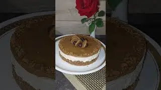 Speculoos Cheesecake Recipe - No Bake #cheesecake #recipe #nobake #speculoos