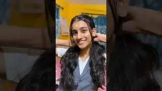 സ്കൂളിൽ പോവാം |simple hairstyles #shorts #schoolhairstyles