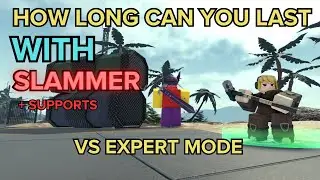 (TDX) (HLCYLW_#8) HOW LONG CAN YOU LAST WITH ONLY SLAMMER VS EXPERT MODE? | ROBLOX