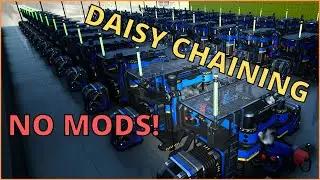 No More Power Poles - Daisy Chaining in Satisfactory!