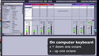 Lesson 3b - Ableton's Pencil Tool & Recording MIDI in Real Time