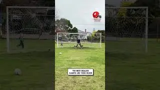 goal posts are goalie's worst friend 🤣