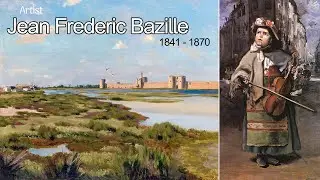 Artist Jean Frederic Bazille (1841 - 1870) French Impressionist Painter | WAA