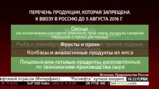 Вино и кондитерские изделия не попадут в список эмбарго в ближайшее время