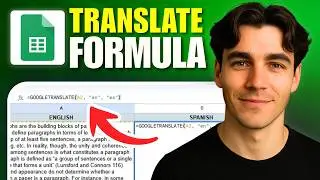 How To Use The Googletranslate Formula In Google Sheets (Tutorial 2026)