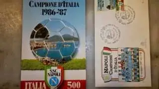 FRANCOBOLLO NAPOLI CAMPIONI D'ITALIA 1986-87