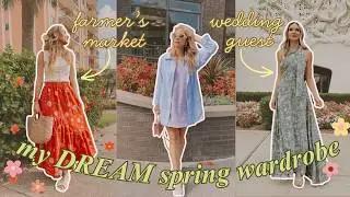 Sew with Me 🌸🪡 SPRING WARDROBE ESSENTIALS