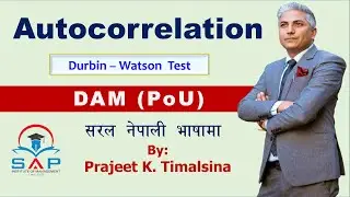 Autocorrelation + Durbin and Watson Test