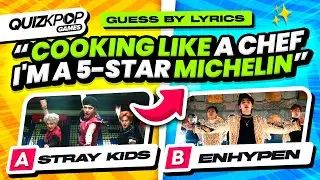 GUESS THE KPOP GROUP/IDOL BY THE LYRICS 🎤✨ | QUIZ KPOP GAMES 2023 - KPOP QUIZ TRIVIA