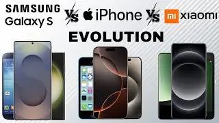 Evolution Of Samsung Galaxy S Vs Apple iPhone Vs Xiaomi Mi Series