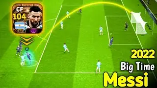 Messi 2022 Big time card review efootball mobile