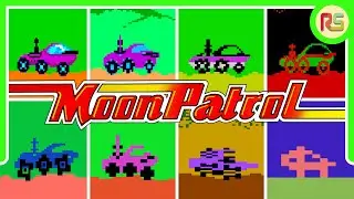 Moon Patrol 🚀 Official Versions Comparison