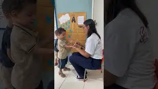 Nossos pequenos exploraram a letrinha “A” do alfabeto! ✨🎶 #escolaexpert #ensinoglobal