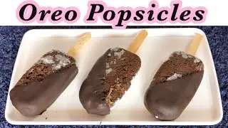 Oreo Popsicles | 2 Ingredient Oreo Ice Cream | Homemade Ice Cream | Lockdown Recipe | Quarantine